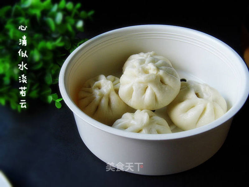 夏日营养主食————————【猪肉萝卜馅包子】的做法