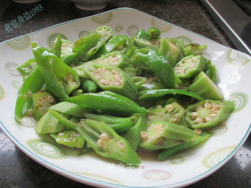 青椒炒洋茄的做法