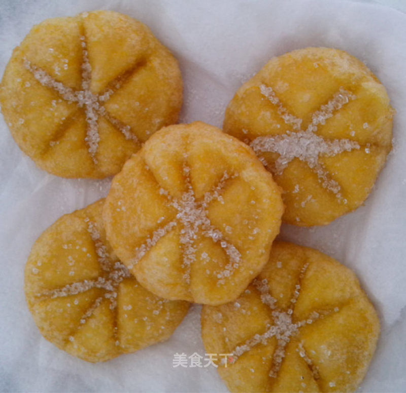 最简单易做金黄南瓜饼的做法