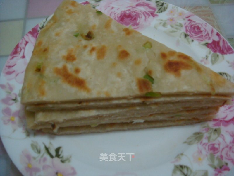 油盐葱花饼的做法