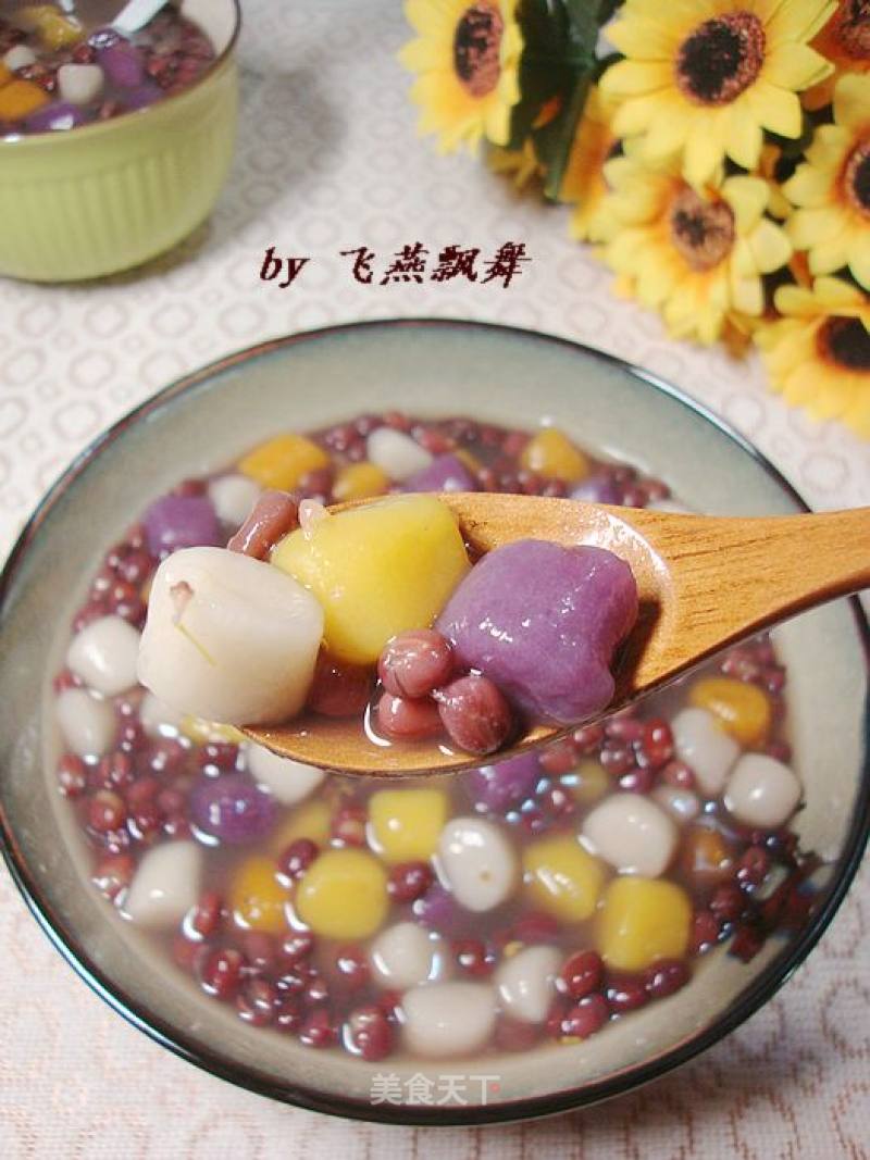 风靡大街小巷的台湾小吃-------【红豆芋圆】