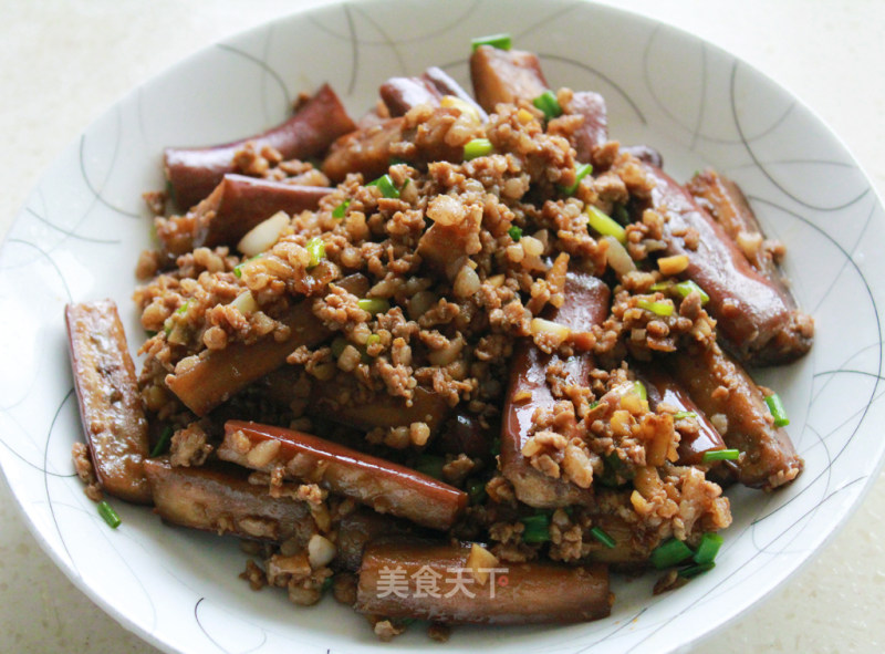 肉末茄子的做法
