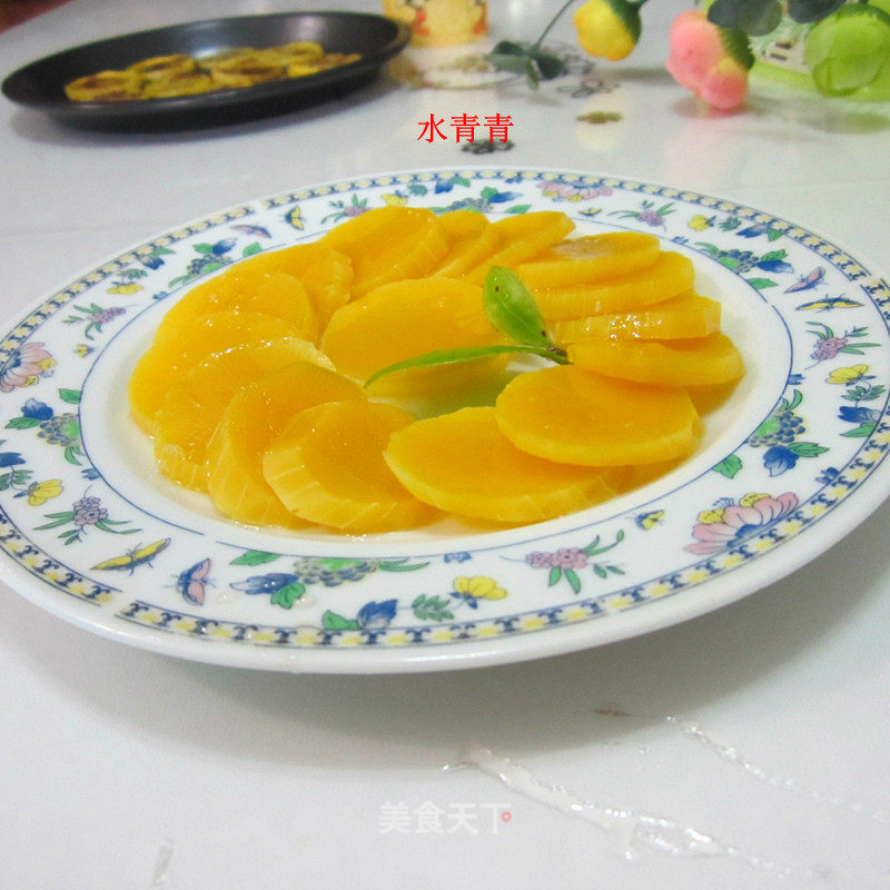 蜂蜜南瓜片的做法