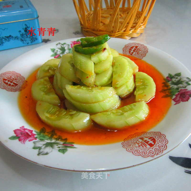 辣椒油溜黄瓜的做法