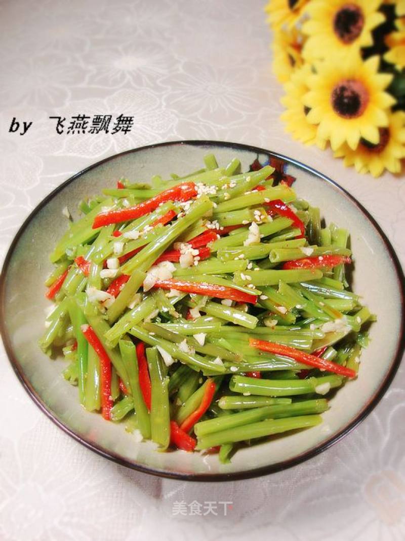 爽口小凉菜--------【凉拌空心菜梗】的做法
