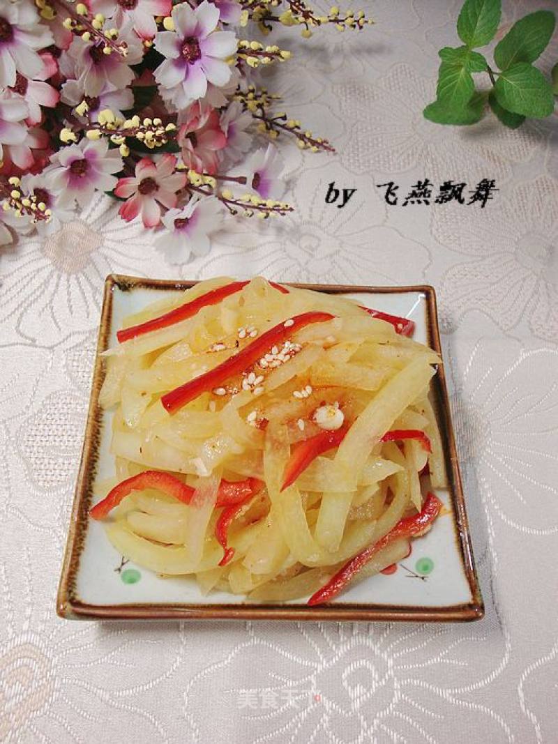 夏日小凉菜---------【凉拌西瓜皮】的做法