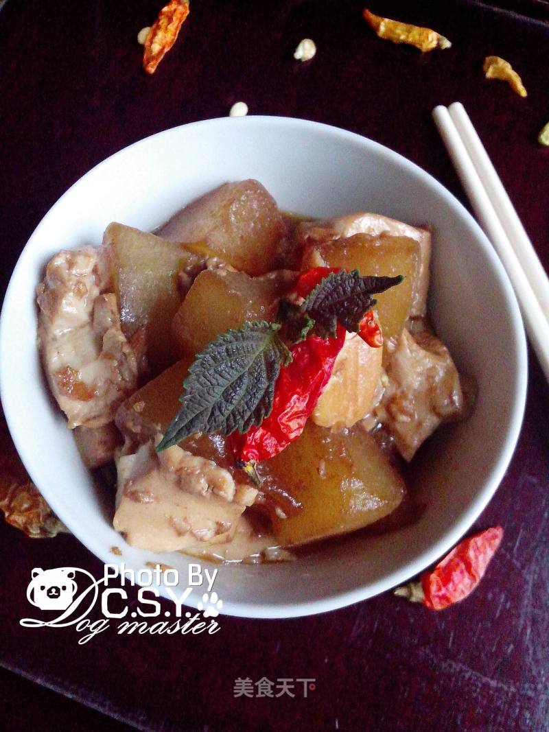 【红烧的味道】冬瓜烧嫩豆腐的做法