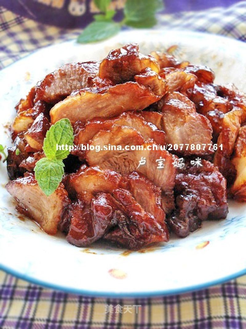 家常宴客菜---叉烧肉(平底锅版)