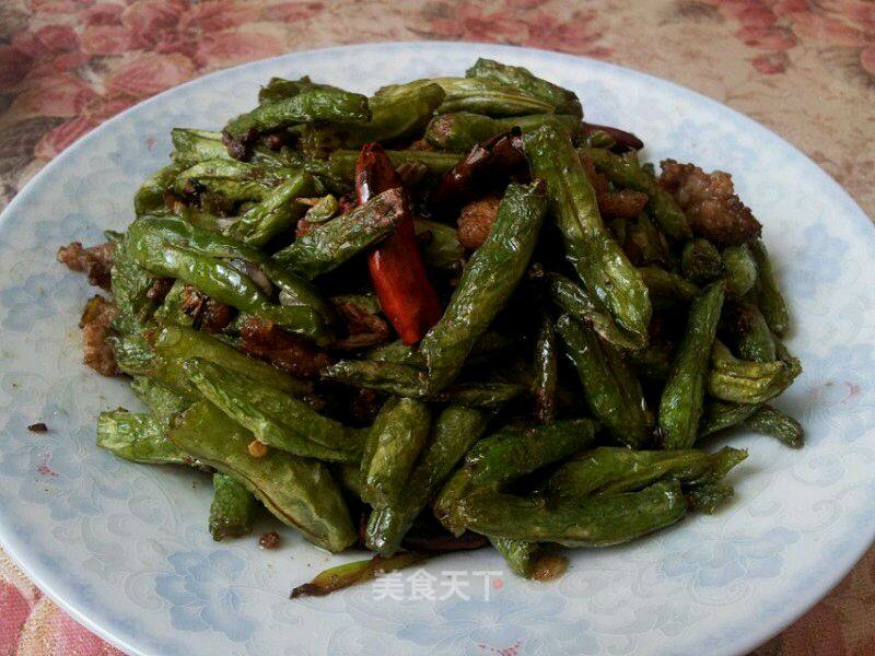 干煸豆角的做法