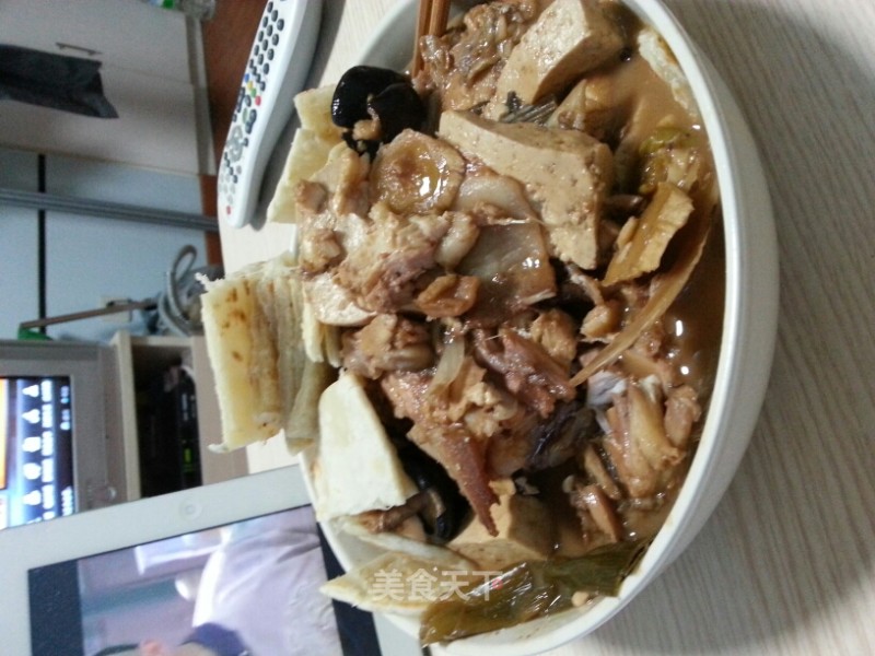 鱼头泡饼的做法
