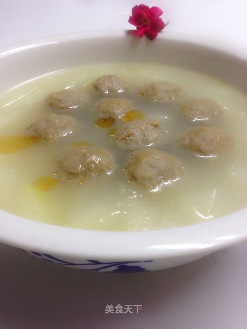 牛肉丸冬瓜汤的做法
