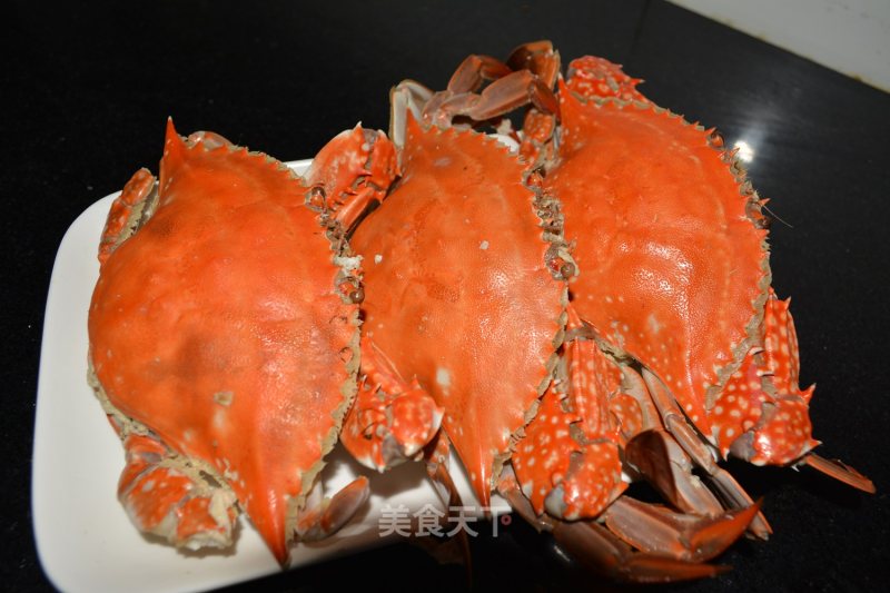 清蒸海蟹的做法