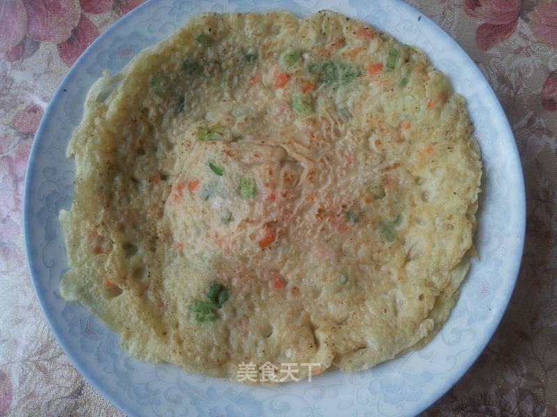 蔬菜鸡蛋煎饼的做法