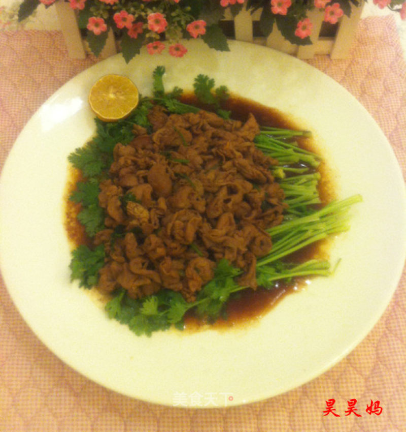 孜然羊肉的做法