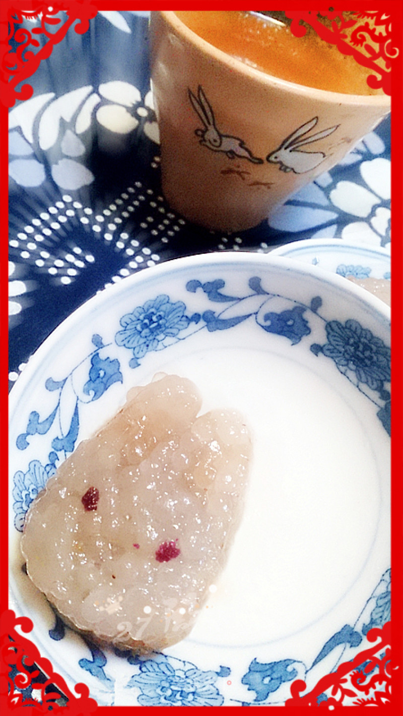 不用面粉的透明冰皮月饼的做法