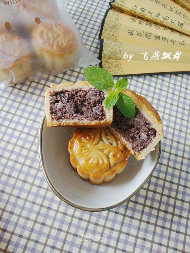 月圆中秋--------【广式豆沙月饼】