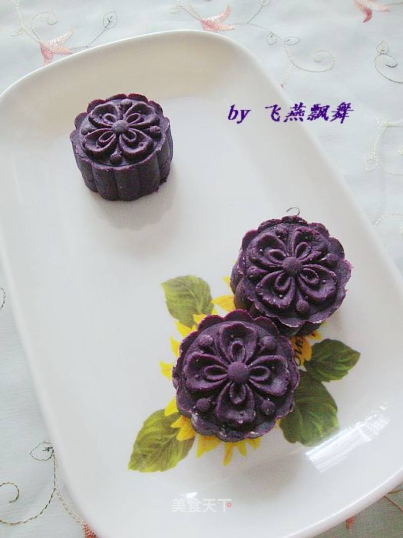 月饼馅料自己做-------【奶香紫薯馅】的做法