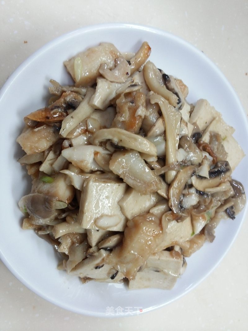 菌菇千叶豆腐的做法