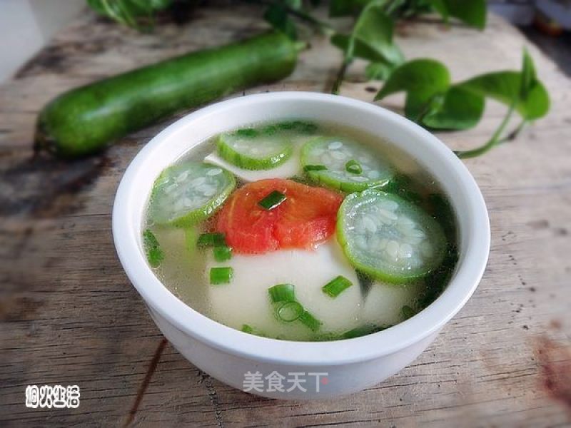 豆腐丝瓜汤的做法
