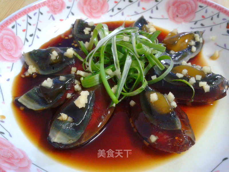 凉拌皮蛋的做法