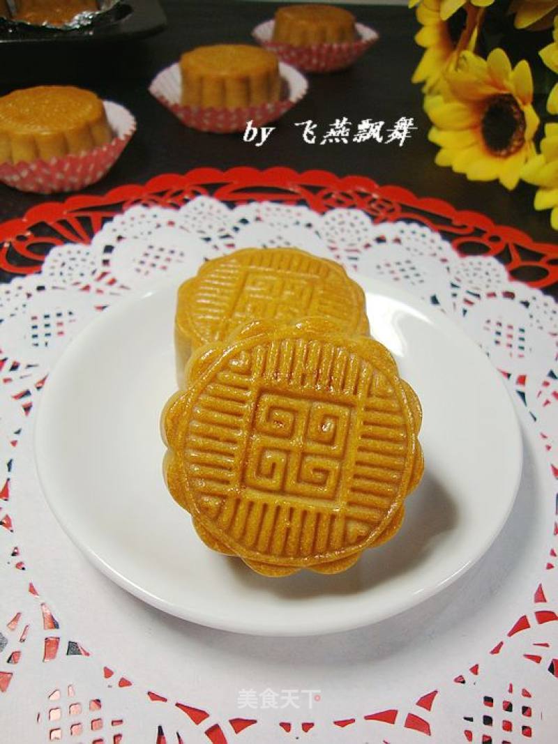 月圆中秋----------【广式草莓豆沙月饼】