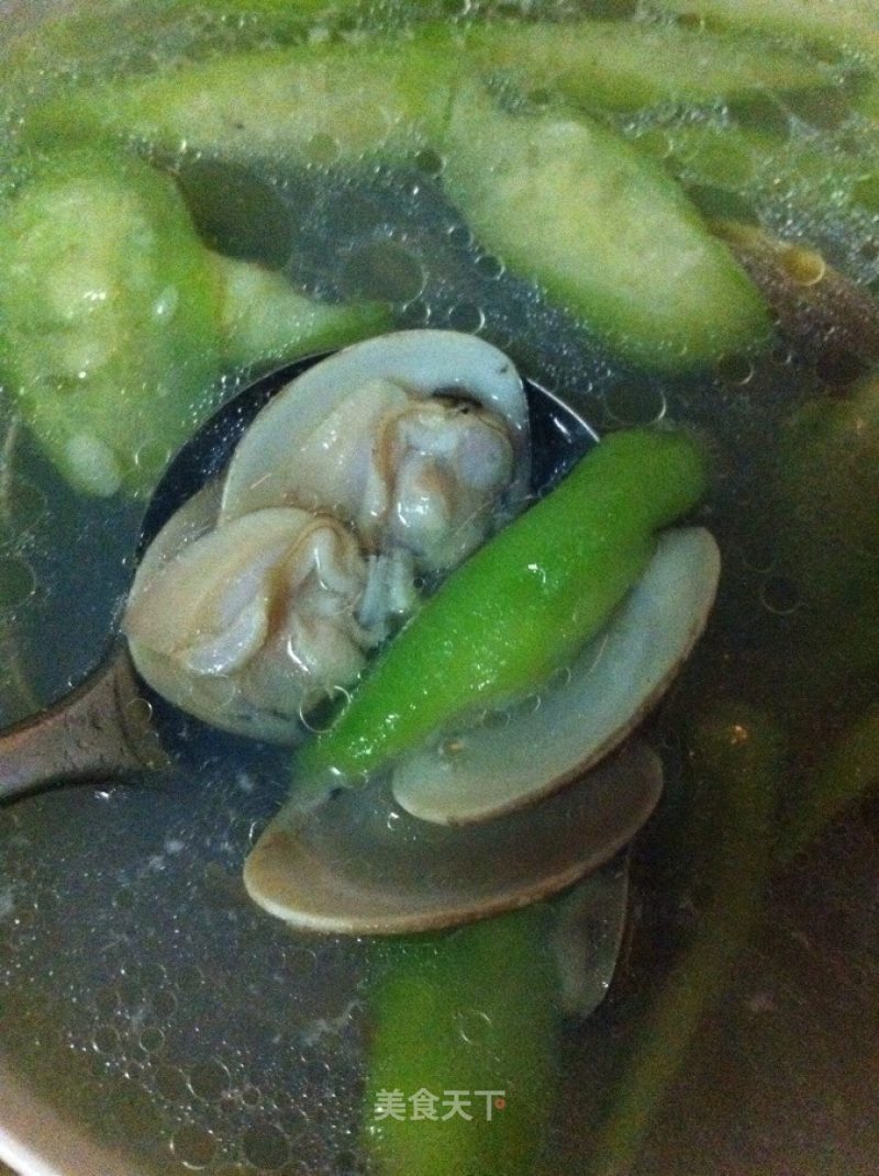 鲜甜丝瓜青娥汤的做法