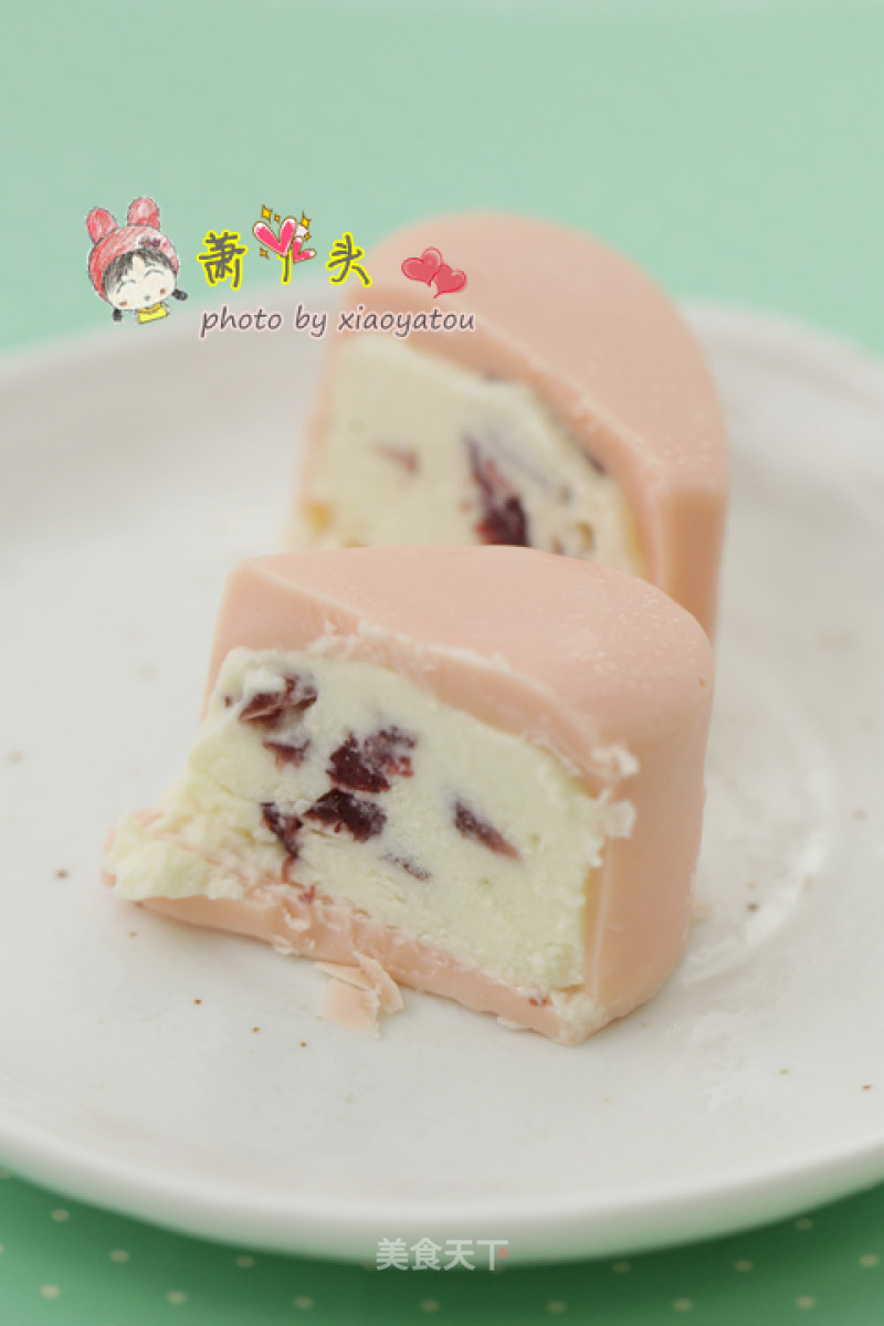 蔓越莓芝士月饼的做法
