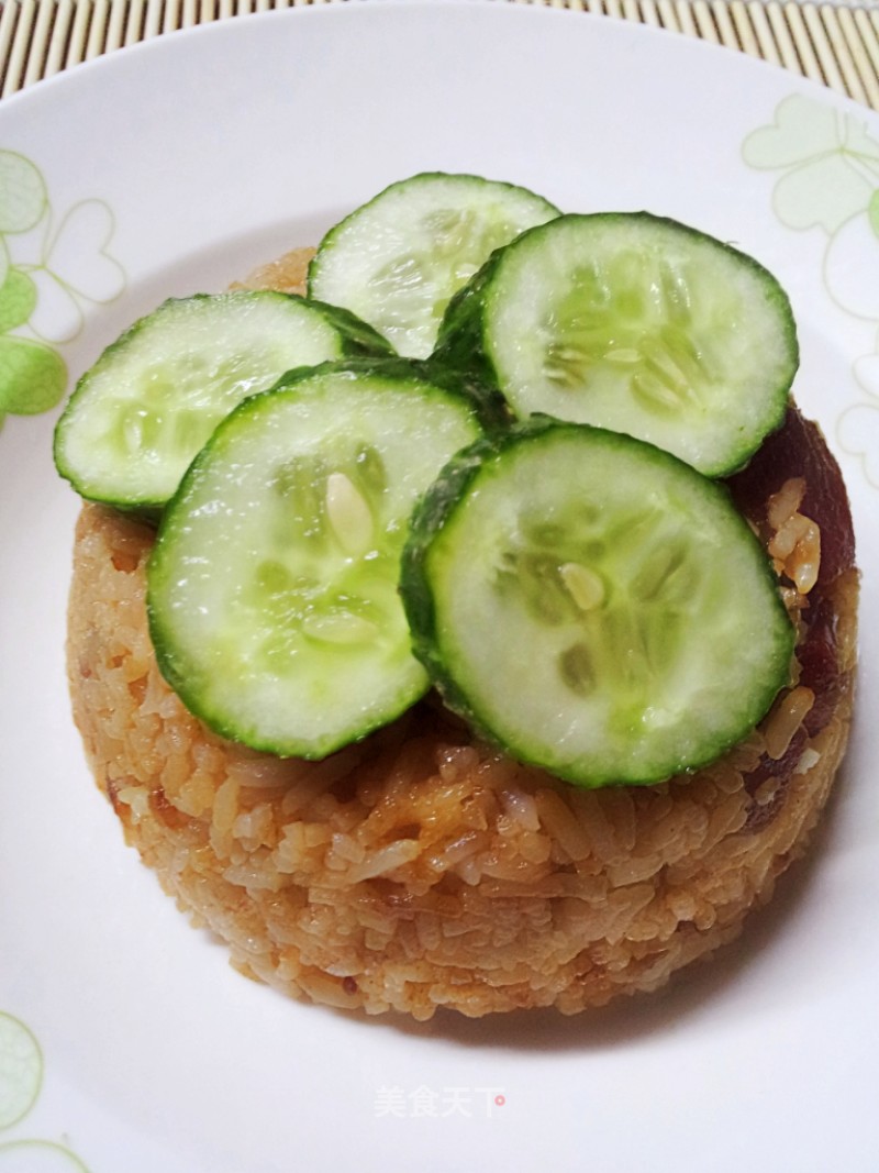 广式腊味炒饭的做法