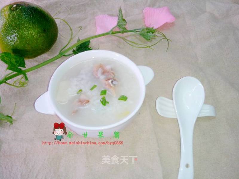 茯苓山药排骨粥的做法