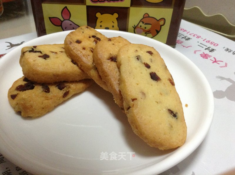 蔓越莓饼干的做法