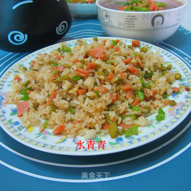 蚝油炒饭的做法