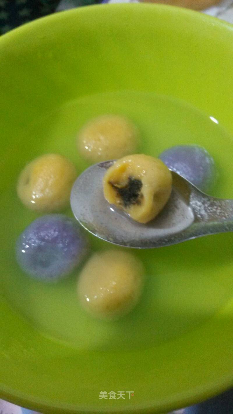 紫薯红薯汤圆的做法