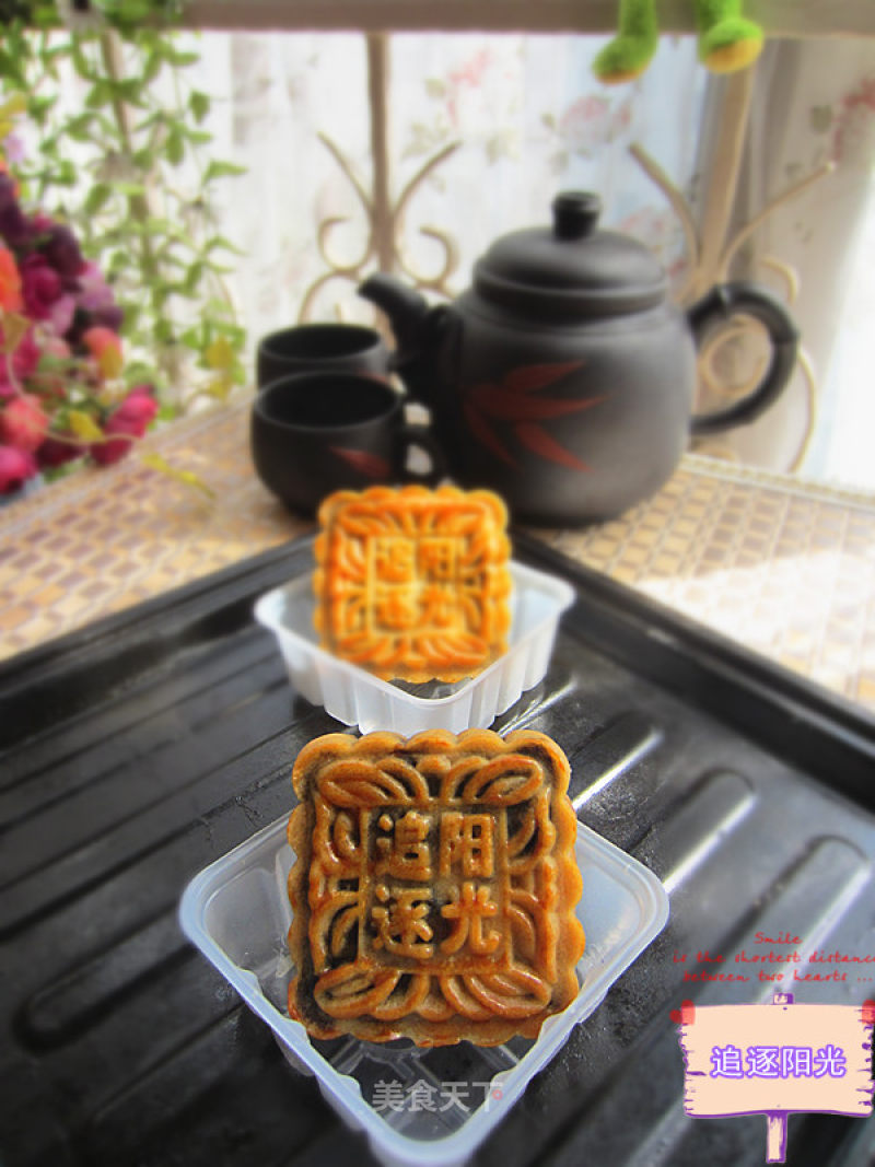 让健康更近一步——豆沙固元月饼