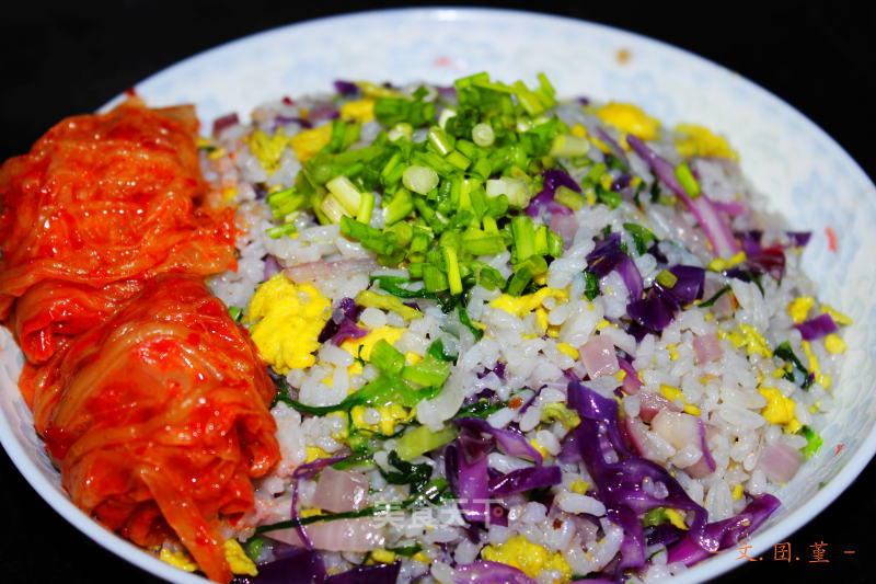 蔬菜蛋炒饭