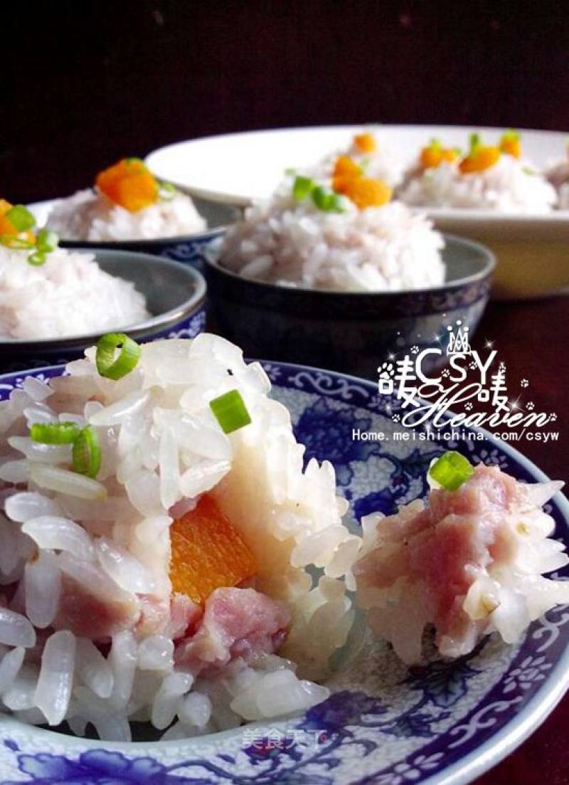 【节庆家宴：团团圆圆】珍珠糯米肉圆的做法