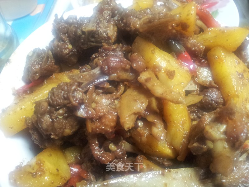菠萝鸭的做法