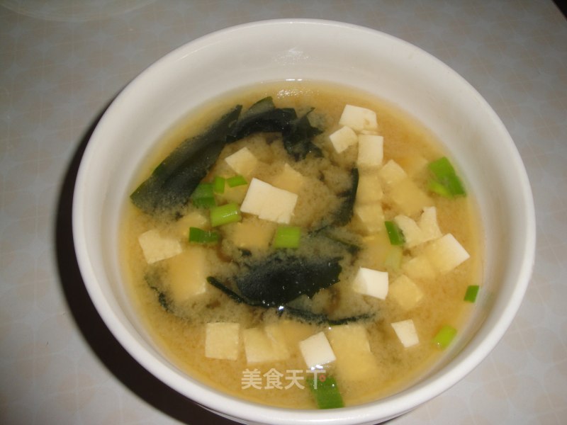 味噌豆腐汤的做法