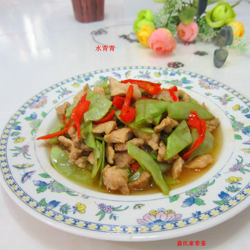 扁豆炒肉的做法