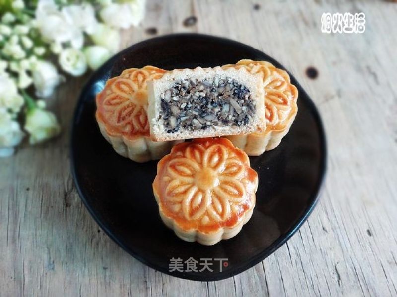 五仁月饼的做法