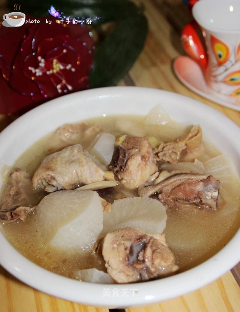 白萝卜煲鸭汤的做法