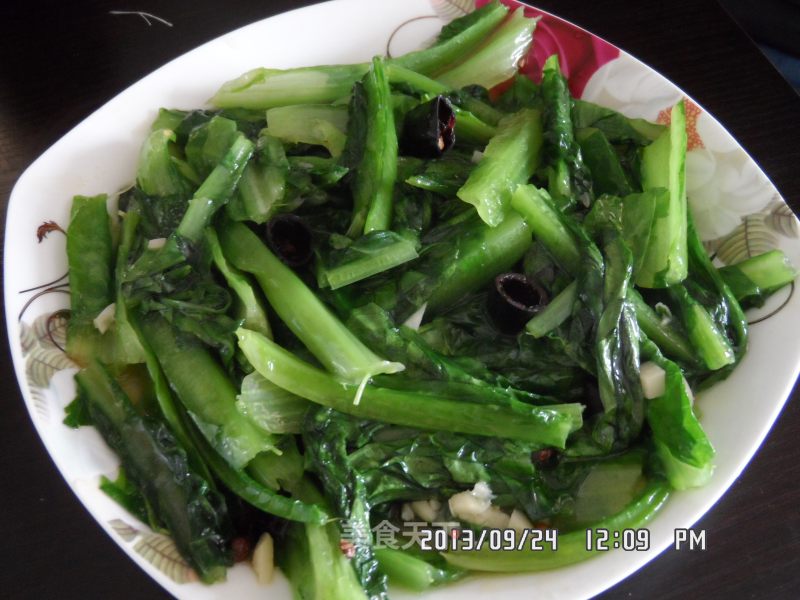 炝炒油麦菜的做法
