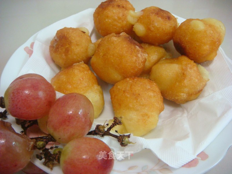 小炸土豆香蕉球的做法