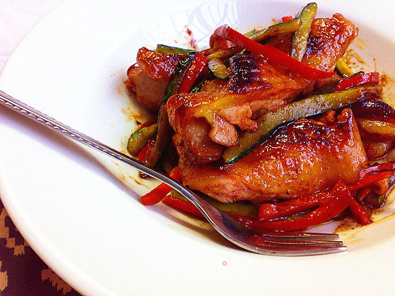 电饭煲BBQ：烤鸡腿