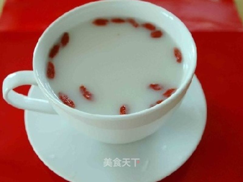 红枣枸杞豆浆的做法