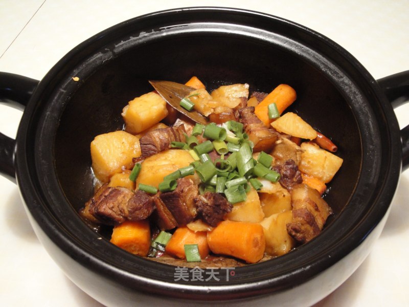 少油红烧肉的做法