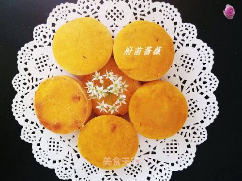 玉米面柿子饼的做法