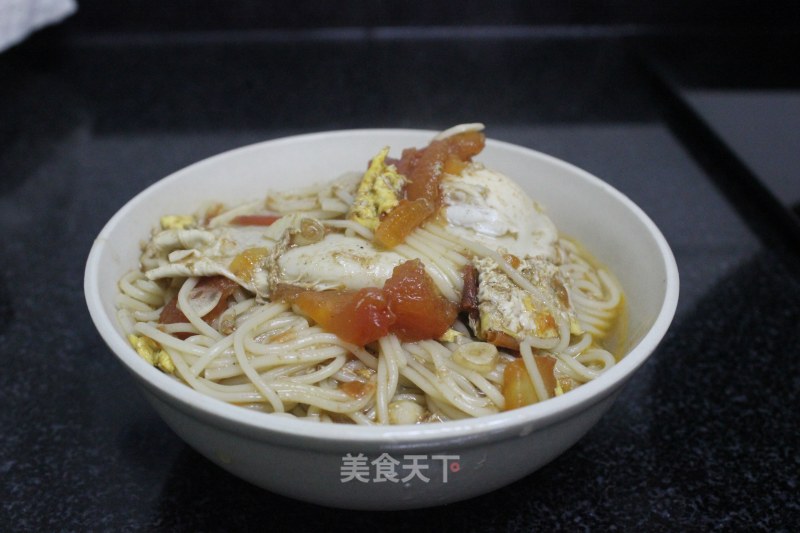[儿童美食] 西红柿鸡蛋面的做法