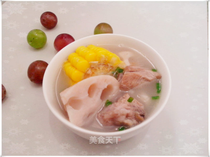 莲藕排骨汤的做法