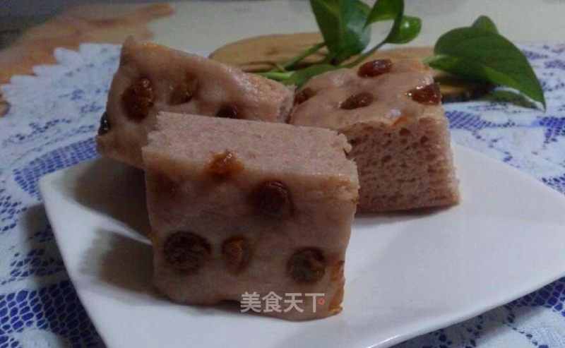 紫薯发糕的做法