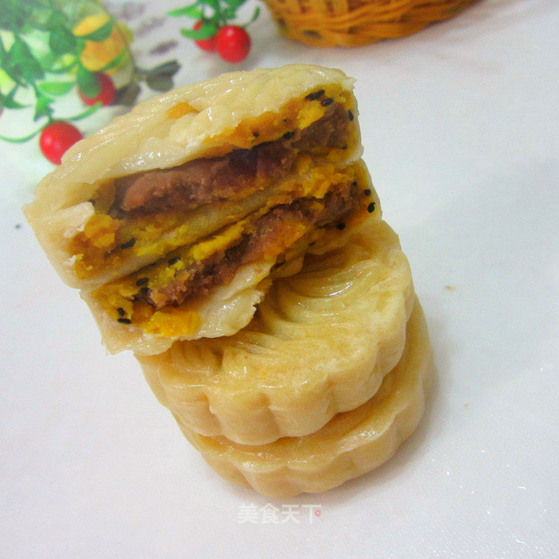 豆沙馅月饼的做法